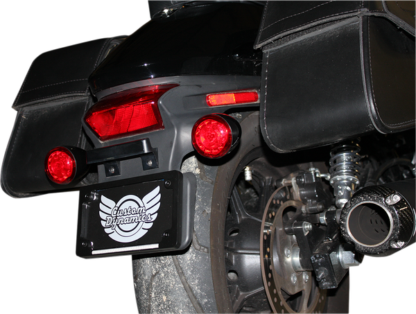 Probeam® Universal Led Bullet Bezel Turn Signals Black, 3, nordicamoto.ro