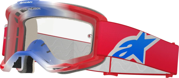 Ochelari Alpinestars Vision 5 Corp Red / Clear-0
