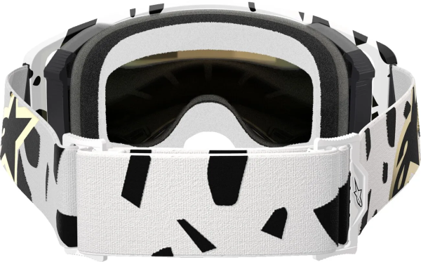 Ochelari Alpinestars Supertech Corp Abs Vision White/Black-0