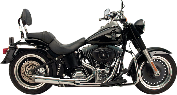 Fatshot 2-into-1 Softail Exhaust Chrome, 3, nordicamoto.ro