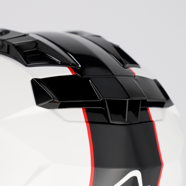 Casca integrala Acerbis Attack Alb/Negru XXL-4