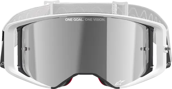 Ochelari Alpinestars Supertech Corp Abs Vision White/Gray-1
