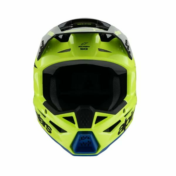 Casca Copii Alpinestars S-Mm3 Radium Black/Blue/Yellow-4