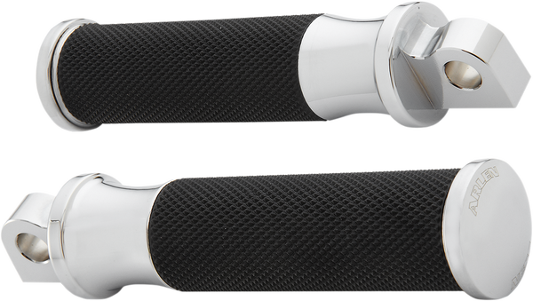Fusion Male-mount Footpegs Silver, 1, nordicamoto.ro