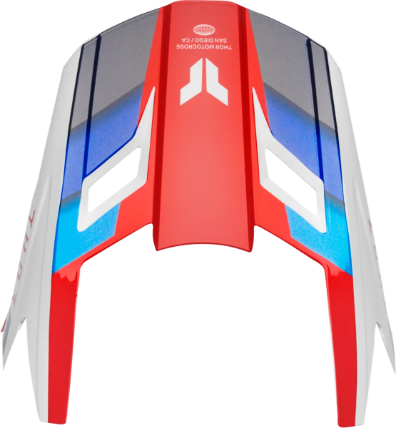 Cozoroc Casca Thor Fleet Defy Alb/Rosu/Albastru XS-M