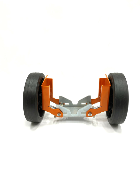 Sno-X Ski Wheels Adjustable -1