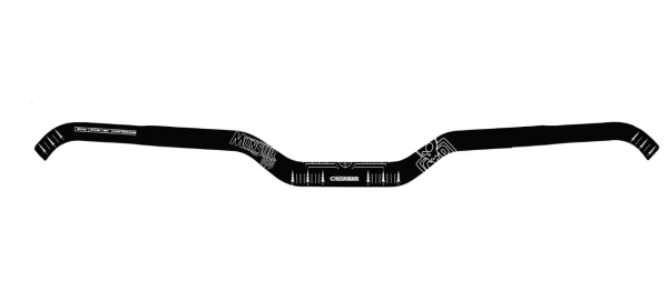CFR Munster SDG Handlebar Black/White, 1, nordicamoto.ro