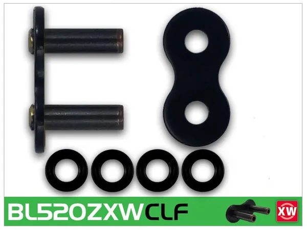 520 Zxw Drive Chain Connecting Link Black-0