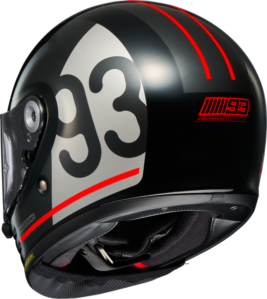 Casca integrala SHOEI GLAMSTER06 MM93 COLL. CLASSIC TC-5 Negru/Rosu XXL-4