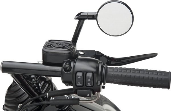 Vision Series Mirror Matte Black, Contrast Cut, 1, nordicamoto.ro
