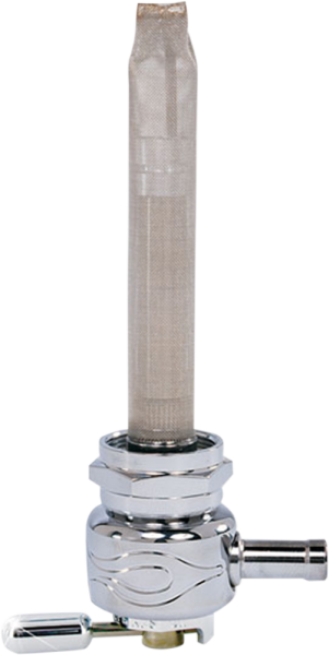 Power-flo Fuel Valve Chrome, 1, nordicamoto.ro