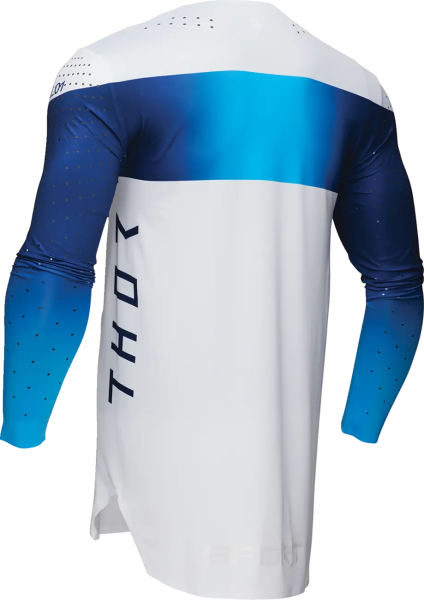 Tricou Enduro Thor Sportmode Strike White-3