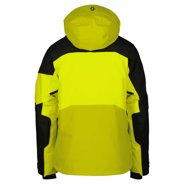 SCOTT Jacket M's Concept Flex Dryo 3-in-1 black/sulphur yellow 2XS-1
