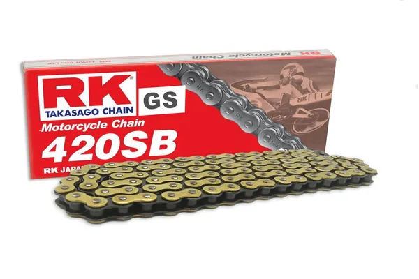 420 Standard Drive Chain Gold-1