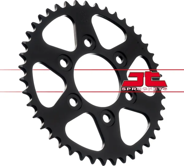 JT SPROCKETS Steel Rear Sprocket Black -1