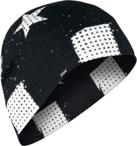 Caciula Zan Headgear SportFlex Black/White Flag