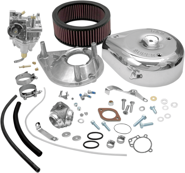 Super E Carburetor Kit W/ Manifold Silver, 1, nordicamoto.ro