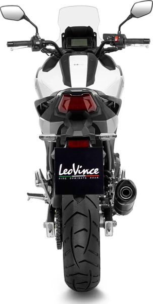 Tobă de eșapament LeoVince LV One Evo Carbon Slip-On pentru Honda NC750X, 2, nordicamoto.ro