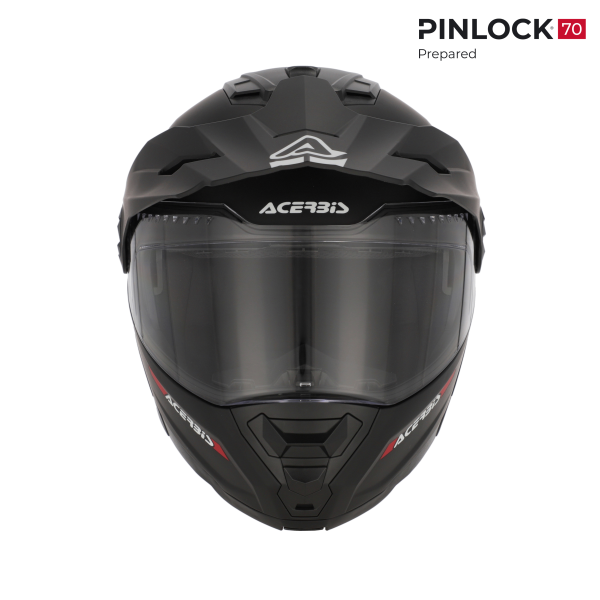 Casca Acerbis Rider Solid Black-2
