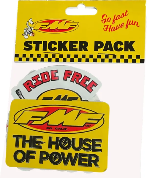 Fender-trailer Stickers Red, Yellow -0