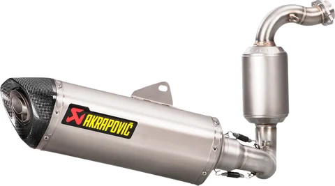 Sistem complet de evacuare Akrapovic Racing BMW G 310R din oțel inoxidabil - S-B3R2-HRSS-0