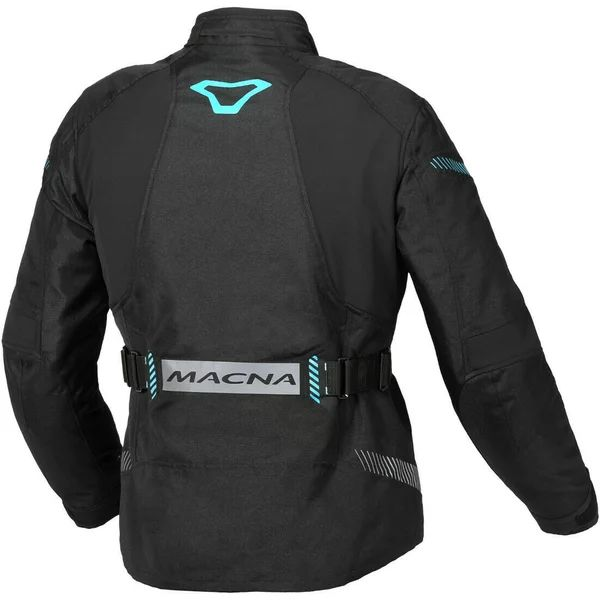 Geaca impermeabila touring de dama MACNA NIVALA S Negru/Albastru, 8, nordicamoto.ro