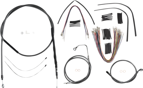 Karbonfibr Designer Handlebar Installation Kit Silver, 1, nordicamoto.ro