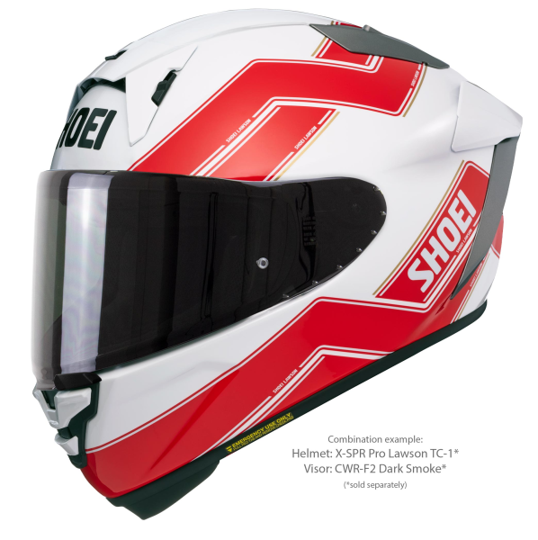 Casca Integrala SHOEI X-SPR PRO LAWSON TC-1 Rosu/Alb XS, 8, nordicamoto.ro