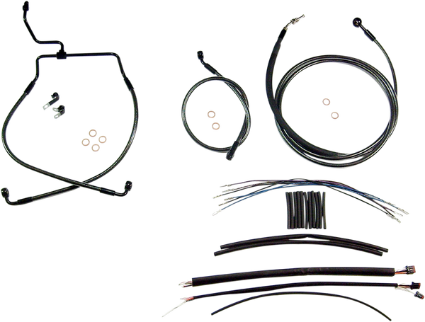Control Cable Kit Bp Black, 1, nordicamoto.ro