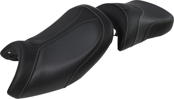 Adventure Tour Seat With Lumbar Backrest Black, 1, nordicamoto.ro