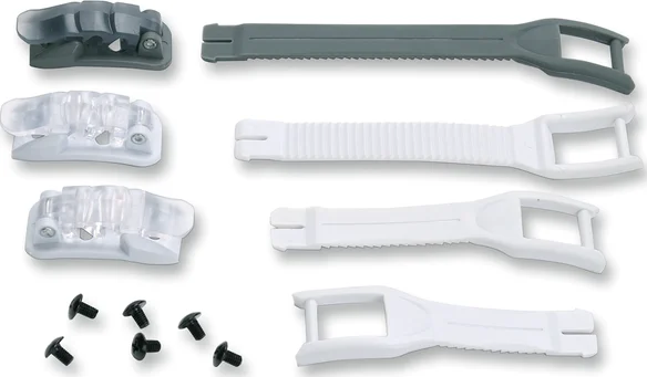 Youth Blitz Boots Strap And Buckle Kit White 6| 7, 1, nordicamoto.ro