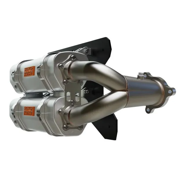 Apx Aluminium Slip-on Muffler Aluminum, Stainless Steel-1