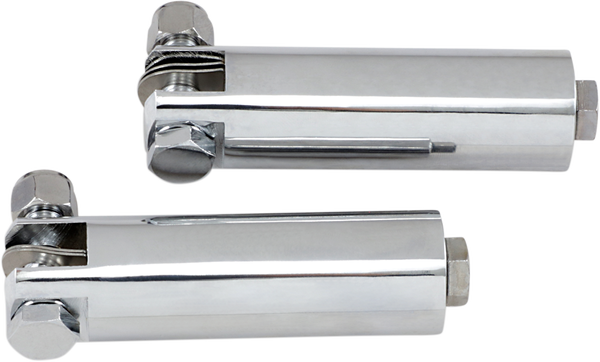 Magnum Peg Mounts Chrome, Polished Long, 2, nordicamoto.ro