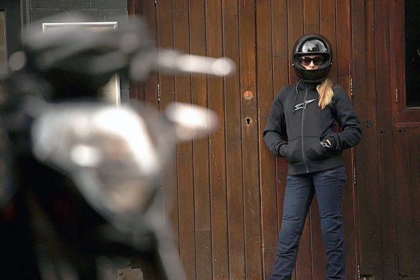 Manusi Textile Dama Alpinestars  Stella S Max Drystar Negru/Alb-2