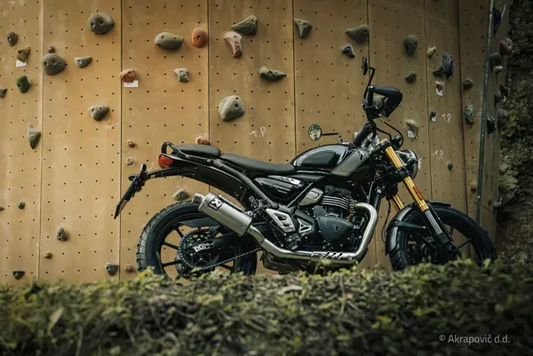 Evacuare Finală Akrapovič Slip-On Titanium Sandblast S-T4SO1-HDT-2