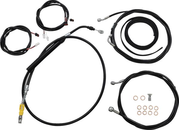 Complete Plug-and-play Cable Kit Black, 1, nordicamoto.ro