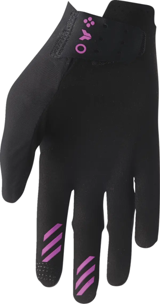 Womens Sportmode Iconic Gloves Black -4