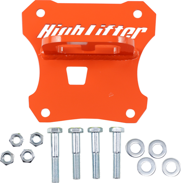 Tow Hook Orange, Powder-coated, 1, nordicamoto.ro