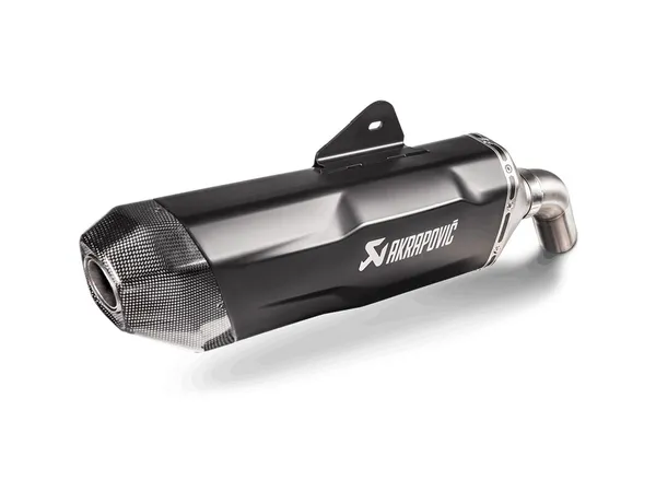 Slip-on Line Muffler Matte Black -2