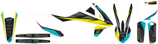 Kit grafice KTM 17-19 Blackbird Stealth