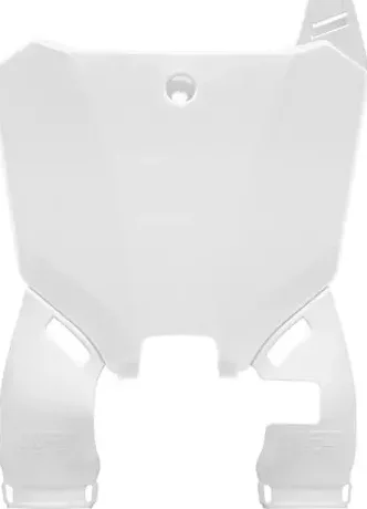 Number Plate Extension White 