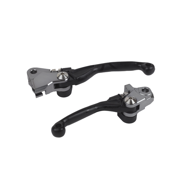 Kit manete foldabile/indestructibile Polisport KTM EXC 250/300/EXC-F 250/350/450 (2014-24)