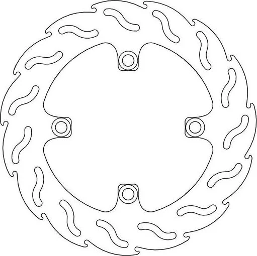 Flame Series Rotor Rear, 1, nordicamoto.ro