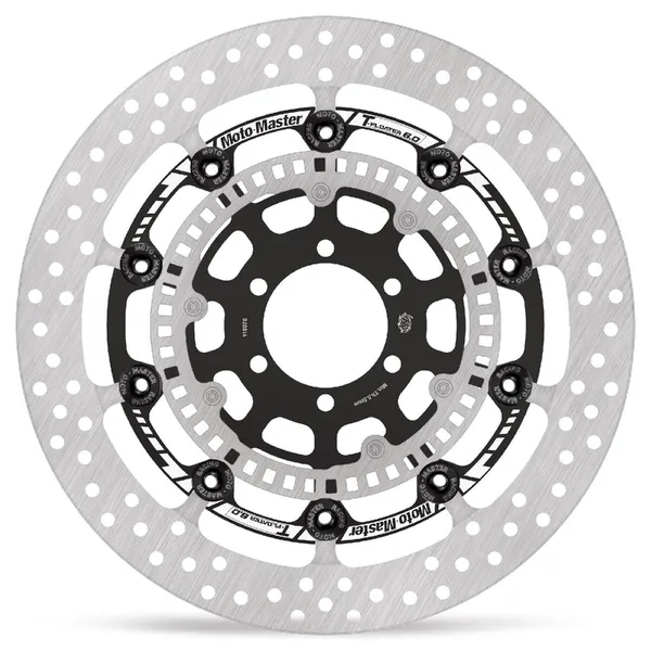 Halo Series T-floater Brake Rotor Black, Stainless Steel-aea2a2fb696baa60c640d53e4ad4e925.webp
