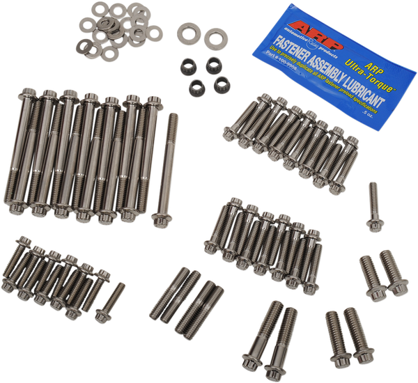 12-point Engine Fastener Kit Silver, 1, nordicamoto.ro