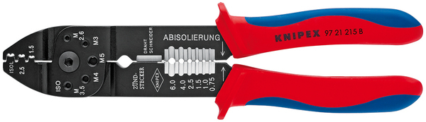 Crimping Pliers Black, Blue, Red, 4, nordicamoto.ro