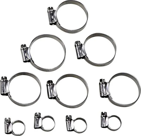 Radiator Clamp Kit Silver-0