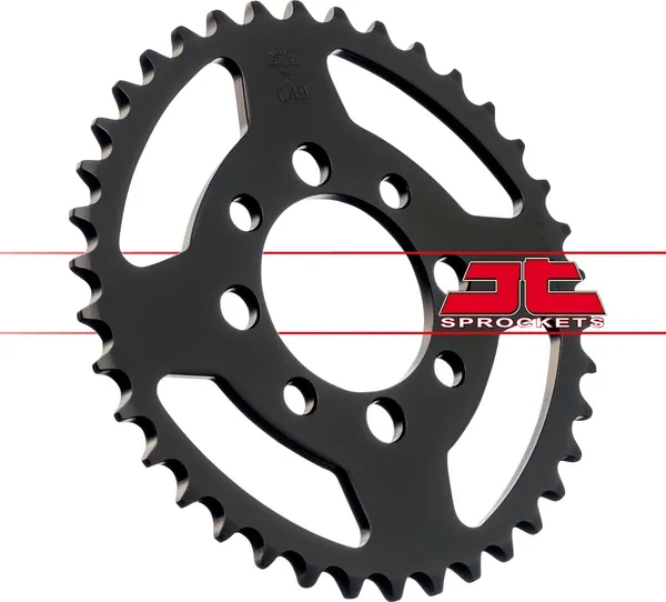JT SPROCKETS Steel Rear Sprocket Black -1