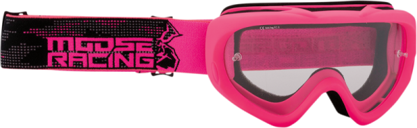 Ochelari copii Moose Racing QUALIFIER Black/Pink, 1, nordicamoto.ro