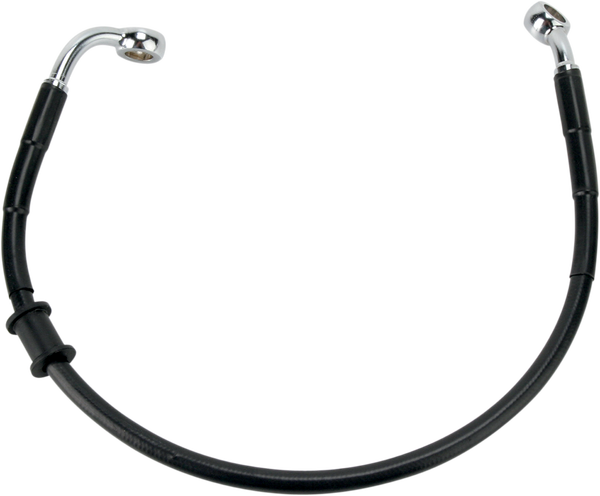 Stainless Steel Brake Line Kit Black, 1, nordicamoto.ro